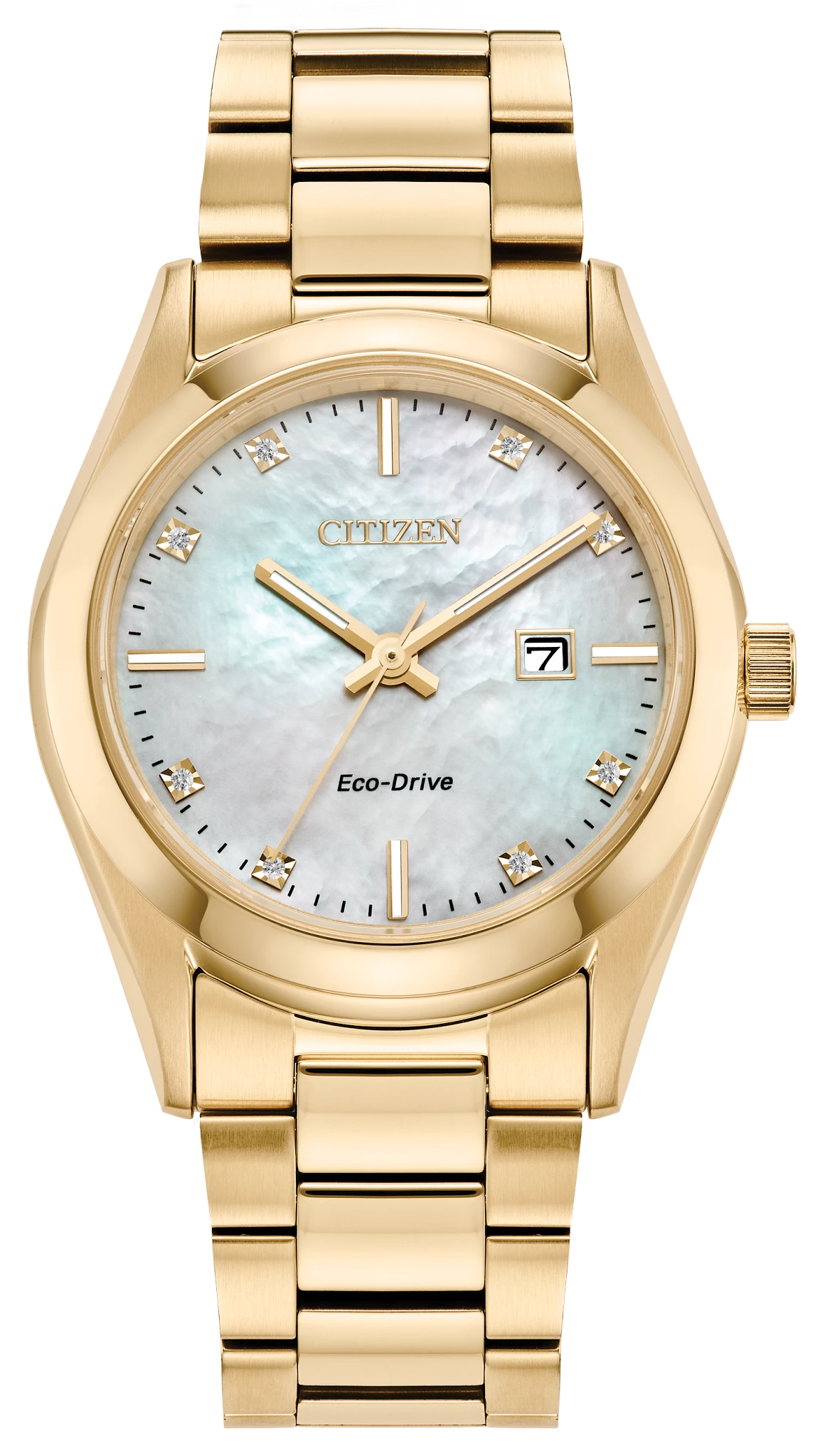 Sport Luxury White Dial Stainless Steel Bracelet EW2702-59D | CITIZEN